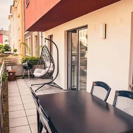 Appartement Chic 1Br Apartment W Terrace And Bbq Grill Facility Luxembourg