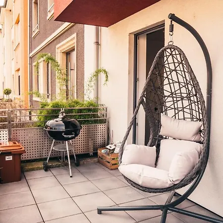 Chic 1Br Apartment W Terrace And Bbq Grill Facility * Luxembourg